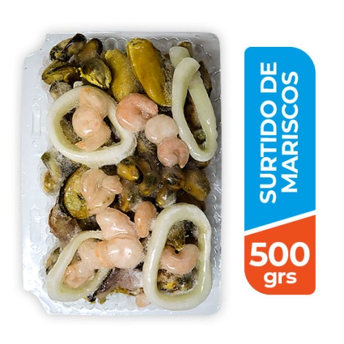 surtido de mariscos
